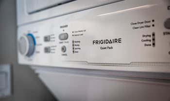 Private in-home washer/dryer